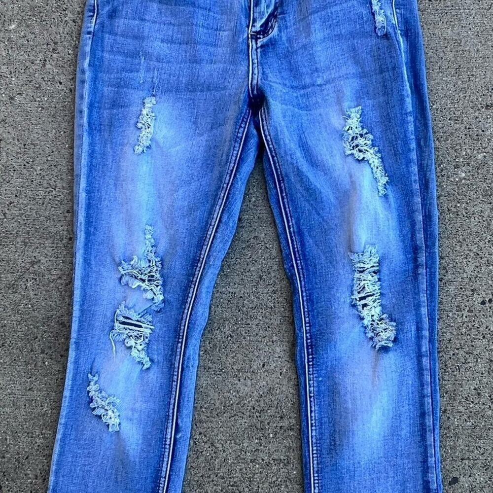 INDIGO REIN, distressed & cropped, women's/Junior's size 9
